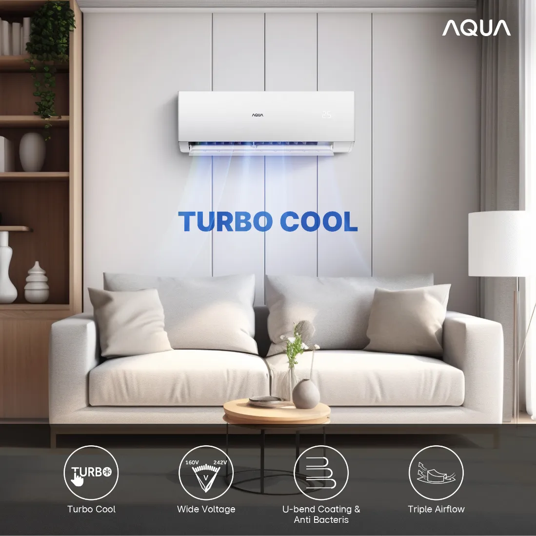 AC AQUA Elektronik AQA-KCR12FQA